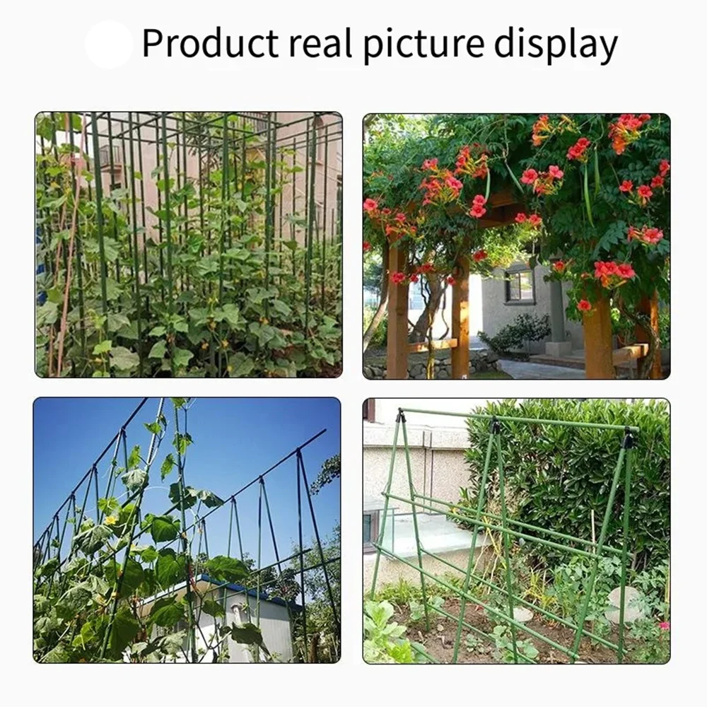 5pcs A-Type 8/11/16/20mm Plastic Gardening Pillar Support Forks Vegetable Bracket Parts Climbing Flower Plants