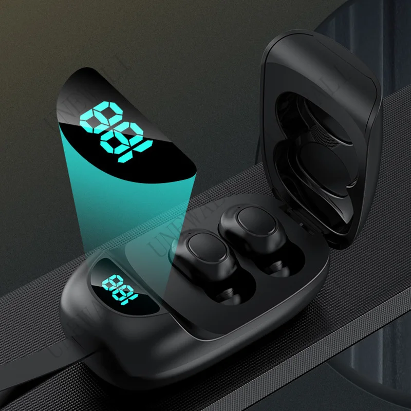 S5 In-Ear Bluetooth 5.0 Wireless Earphones TWS Noise Cancelling Earbuds for Sports Waterproof Headset With Mic For Mobile Phone_voghion.com