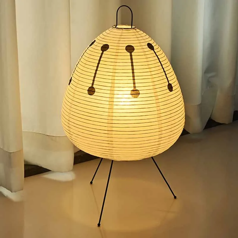 LED Modern Table Lamp Minimalist Hand Cradle Xuan Paper For Living Room Study Bedroom Hotel Indoor Art Creative Decor Luminaire - 6