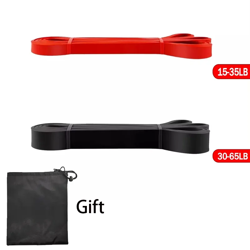Pilates & Gym Power Resistance Bands for Strength Training and Bodybuilding