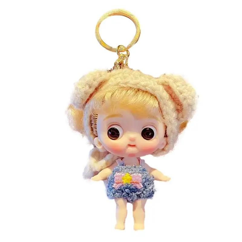 

Симпатичная кукла, брелок для ключей, подвеска для автомобильного ключа, брелок для ключей, подвеска для сумки, брелок для ключей