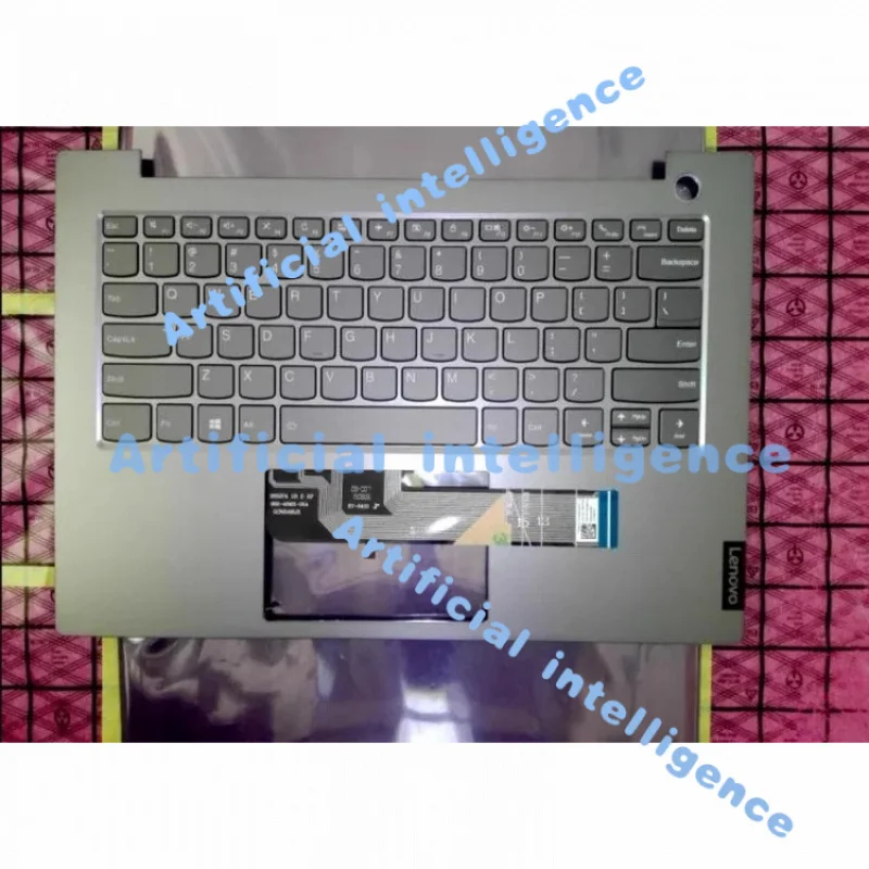 New For Lenovo ThinkBook 14-IIL 14-IML Upper Case Palmrest with Backlit Keyboard 5CB0W44347