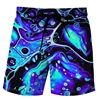 Classic Vertigo Pattern 3D Print Beach Short Pants Mens Rainbow Shorts Swim Trunks Kid Summer Board Shorts Funny  Mens Clothing  6