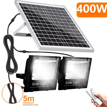 Dual Head Solar Floodlight 1