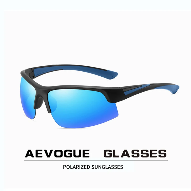 

AEVOGUE Polarized Sport Sunglasses Women 2023 Cycling Half Frame Unisex UV400 AE1471