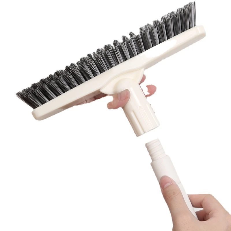 Cepillo de limpieza de baño, cerdas de suelo de de de cerámica, mango largo, para lavar el inodoro, artefacto de esquina muerta|Brochas de limpieza| -