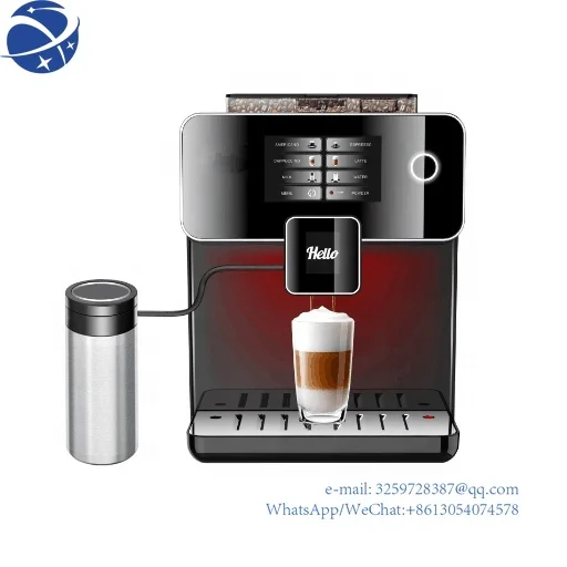 

YYHC A10 Black white espresso coffee machine automatic touch screen