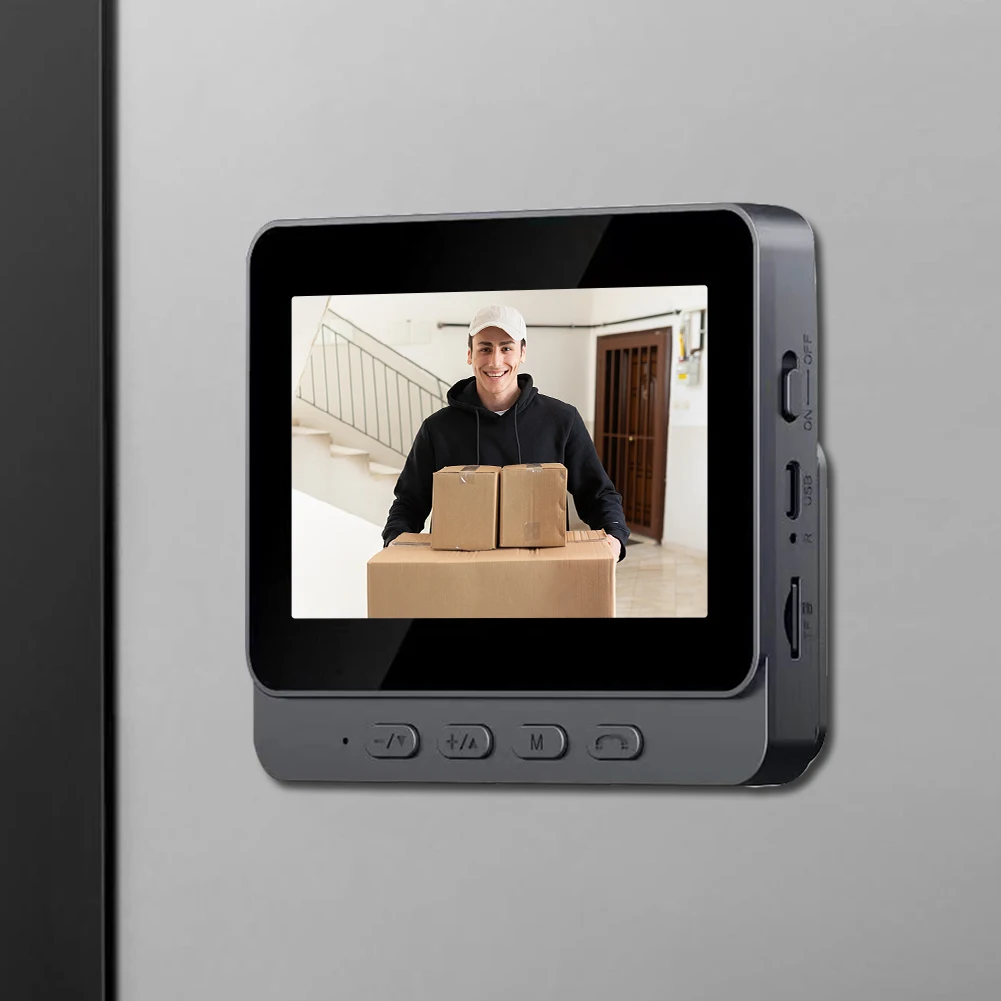 Description Picture 5 of itemVideo Intercom Door Cameras IR Night Vision Digital Door Viewer 2.4G WiFi Automatic Sensing 4.3 Inch IPS Screen Two-Way Intercom