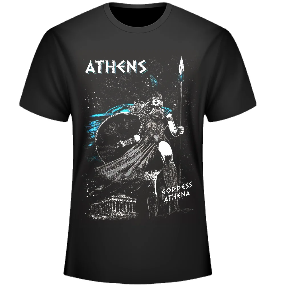 男性のTシャツ,ファッションデザイン,アンティーク,光沢のある女神 
