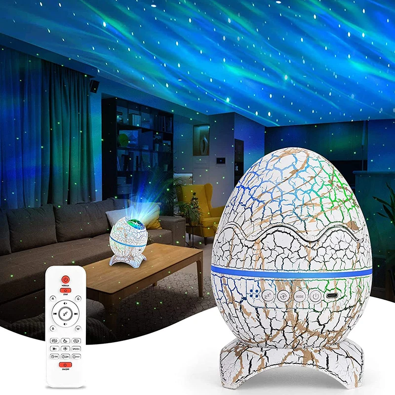Rossetta Star Projector, Galaxy Projector LED Lights for Bedroom, Remote  Control & White Noise Bluetooth Speaker, 4 Lighting Modes Night Light for