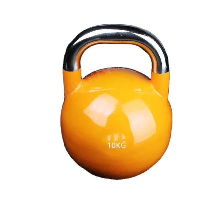 Home Gym Kettle Bell Gym Workout Attrezzature Per Il Fitness Concorrenza Bollitore Campana In Ghisa Verniciata Kettlebell Pesi Liberi