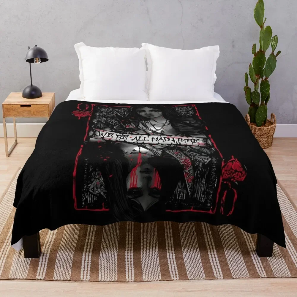 

Pure Madness! Throw Blanket Sofa Quilt Plush Blankets