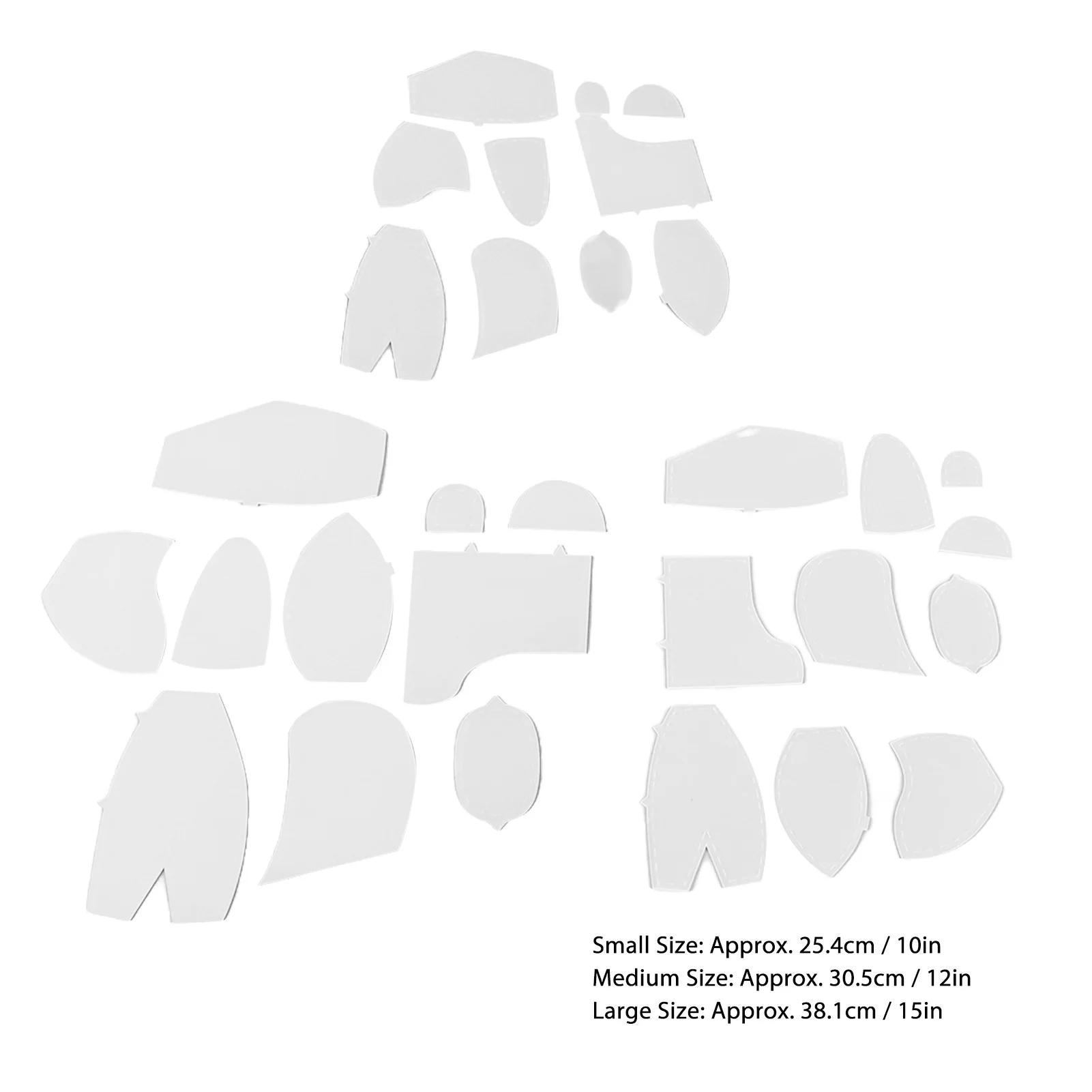 Memory Bear Sewing Template Memory Bear Template Ruler Set Sewing Patterns for Beginner