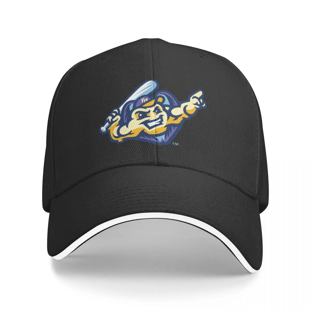 

Sport Logo Fort-Myers-Mighty-Mussels Baseball Baseball Cap Golf hiking hat Trucker Hats For Men Women's