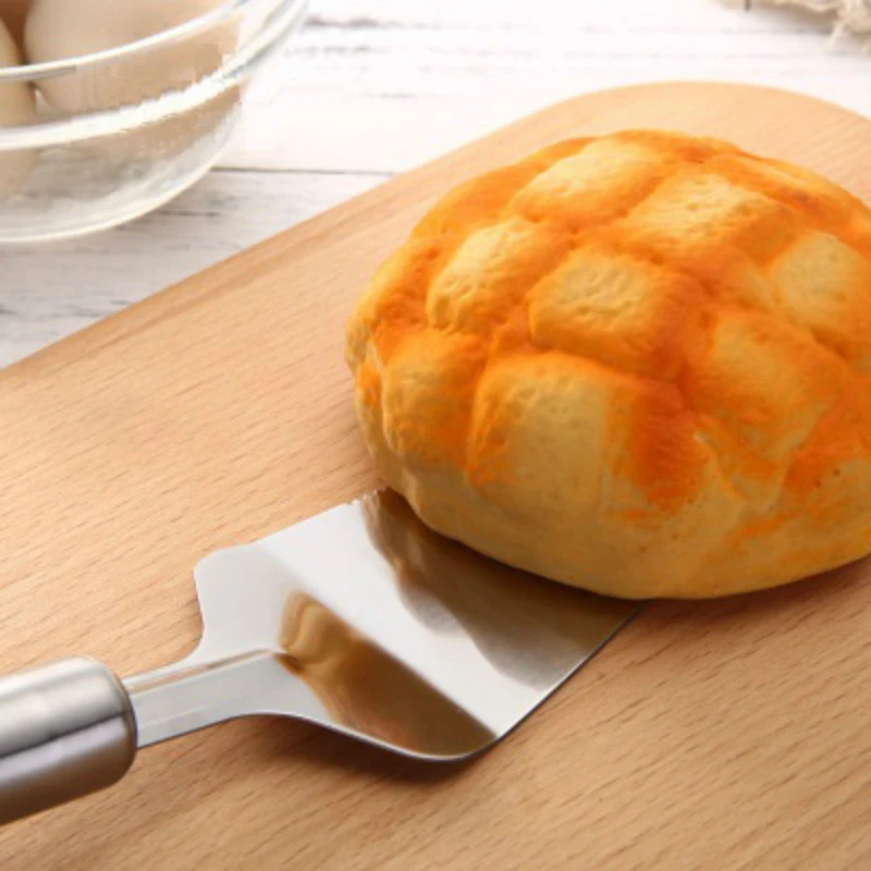 Pizza and Cake Cutter Stainless Steel Cake Pizza Shovel Knife Butter Knife Cheese Dessert Cutlery Bakeware Cake Spatula Tool Baking Pizza Pan Tools