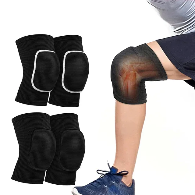 1pc Protective Sports Knee Pads for Men Women, Kids Knees, Knee Braces, Dance, Yoga, Volleyball, Football, Cycling, Tennis, 1Pc