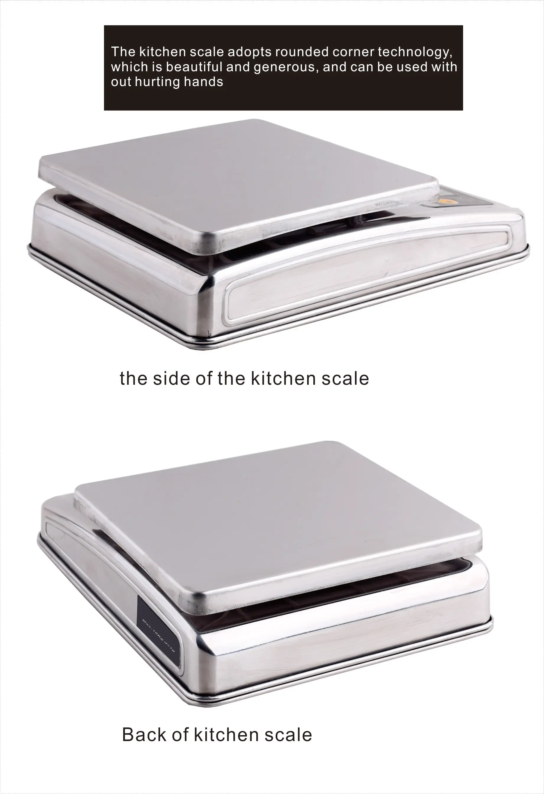 DK10 Digital Complete Stainless Kitchen Scale Weighing Scale 10 Kg 1g Food Scales Digital Weight Gram lb Oz Scale