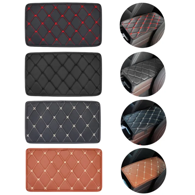 New Car Armrests Storage Box Mats Armrest Cushion Cover Pad Automobiles Protector Waterproof Pad Auto Interior Accessories