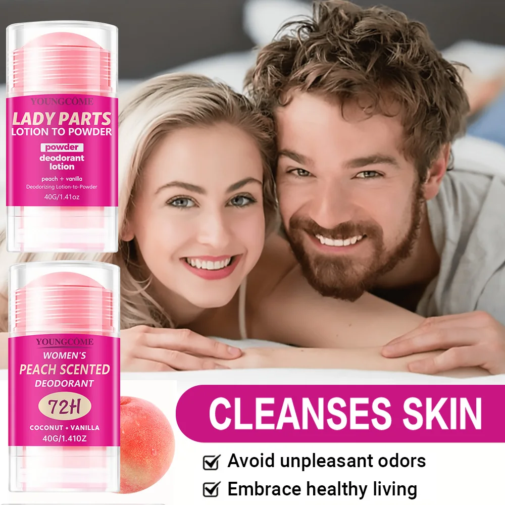 Peach Scent Antiperspirant Deodorant Stick Image 4