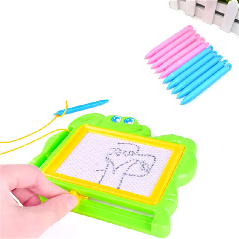 

5pcs/lot Whiteboard Marker Pen Students Supplies Magnetic Palette Pen Black Board Pen Material Escolar Dry Erase Erasers