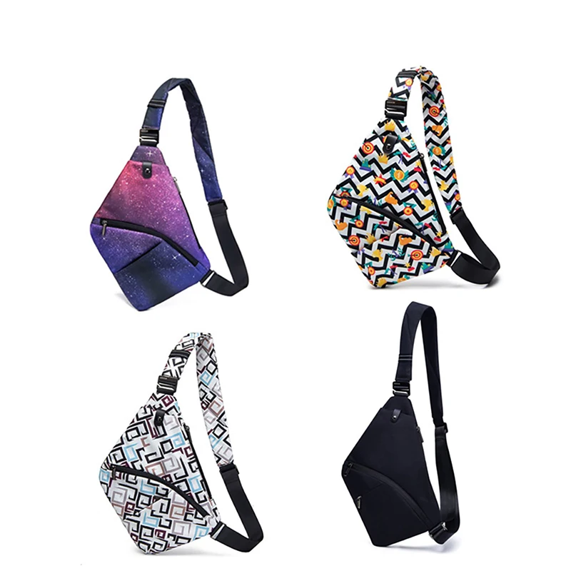 

Chest Bag Men's Shoulder Bag Sling Lightweight Cross Body Bag Men's and Women's Crossbody Phone Bag Purse