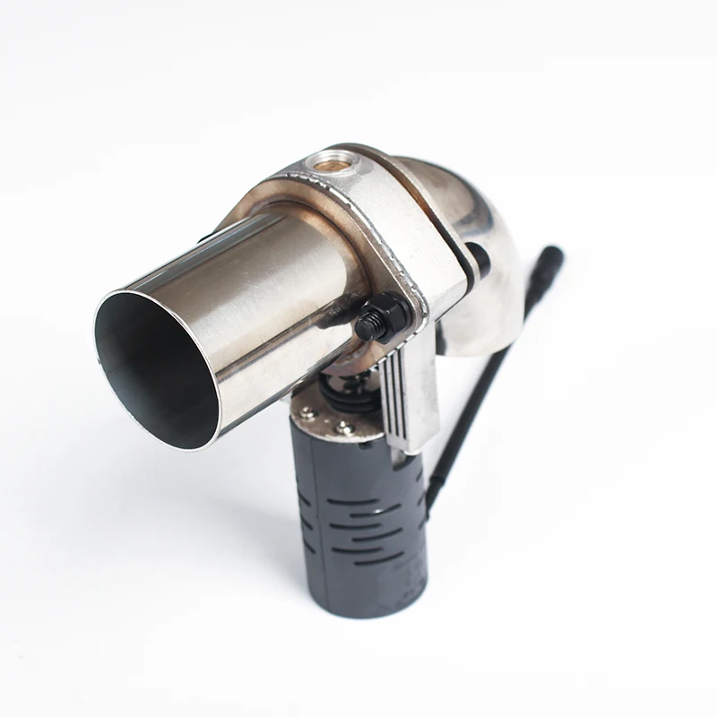 Car Exhaust Sounds Electric Valve 12V Cutout Adjustable Remote Control Waterproof Welding Kit