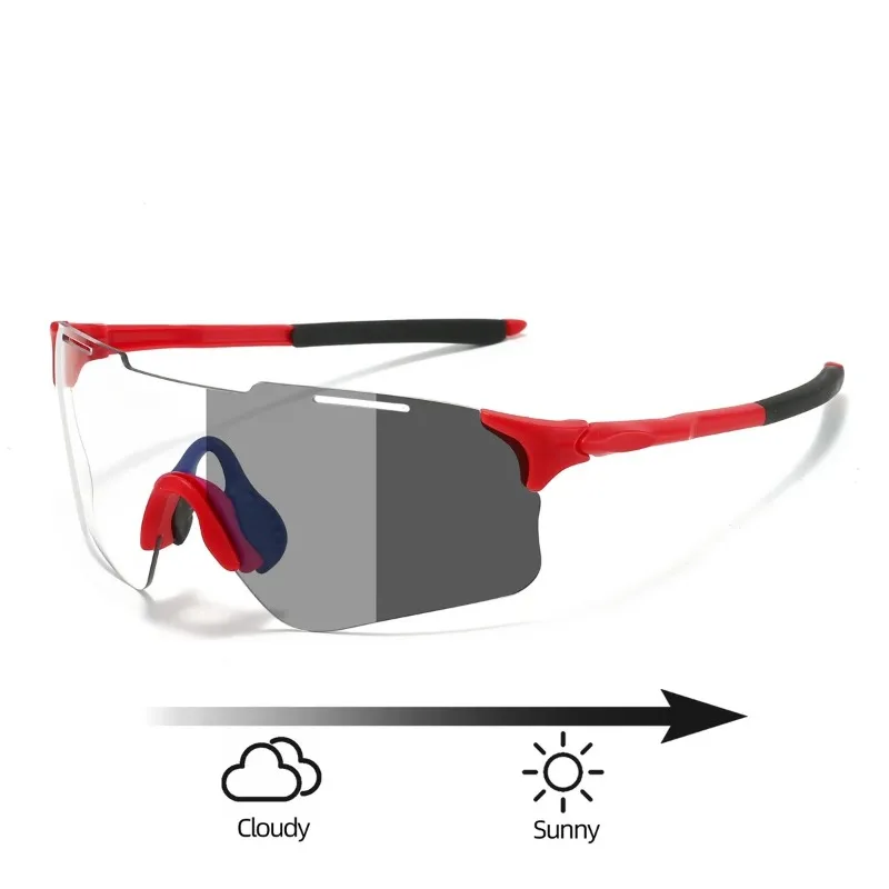 SCVCN Outdoor Photochromic Sunglasses Sports Bike Cycling Glasses Man MTB Climbing Glasses Eyewear Women Driving Bicycle Goggles