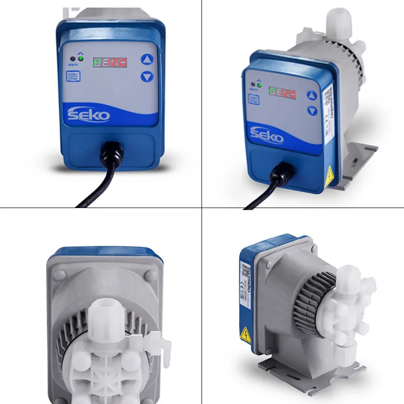 SEKO chlorine ph controller chemical dosing pump metering pump for water treatment AKS603 6L/H 8BAR images - 6