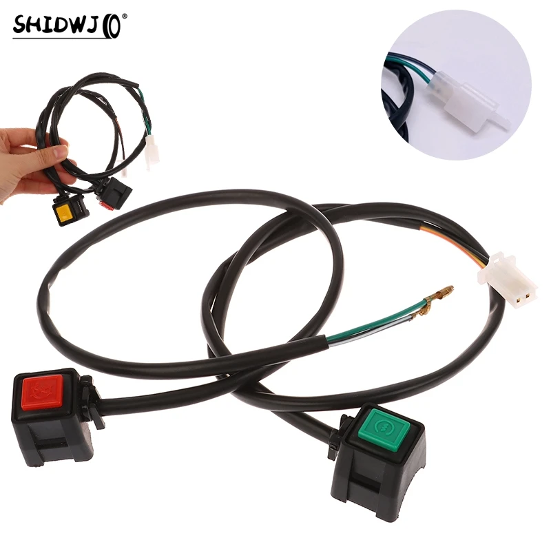 

1pcs Motorbike DIY Accessories Universal ATV Motorcycle Dual Sport Dirt Quad Start Horn Kill Off Stop Switch Button