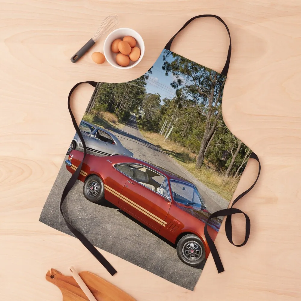 

Steve Trappell's Holden Monaros Apron Customizable Woman Kitchens For Men Nursing Kitchens Men Apron