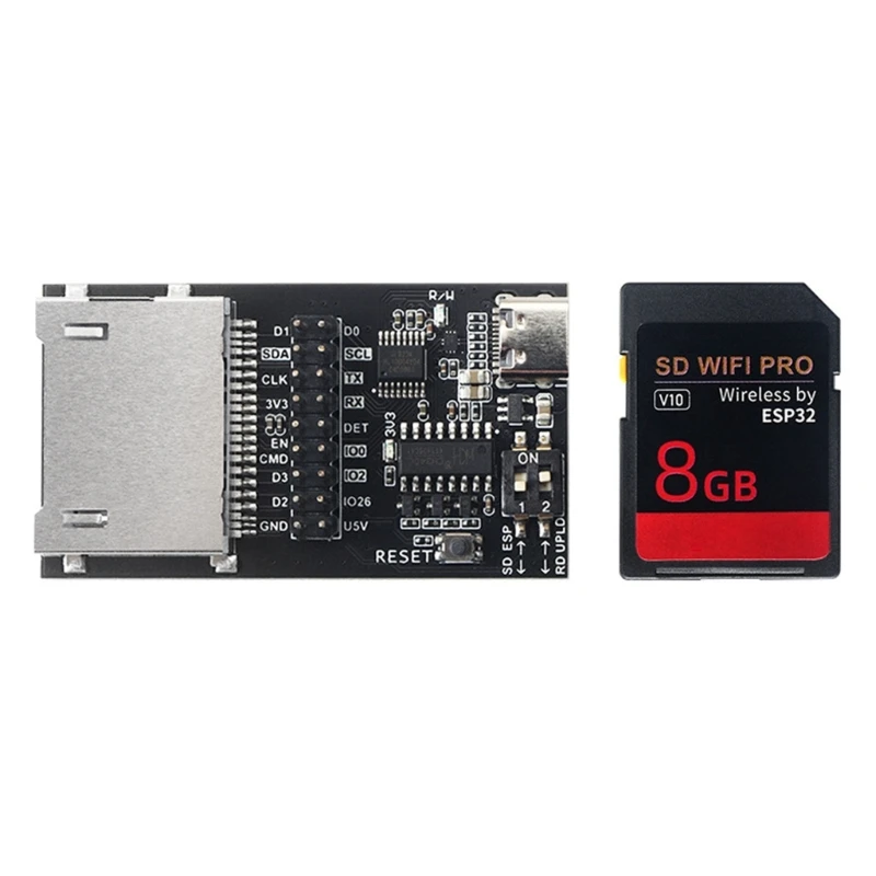 

Чип ESP32 для обновления веб-сервера, устройство чтения и загрузки WIFI с устройством чтения карт