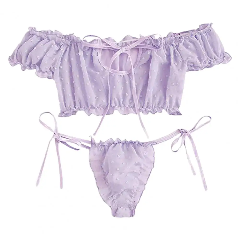 Рисунок 5 - кружевные трусики-Тонг с открытыми