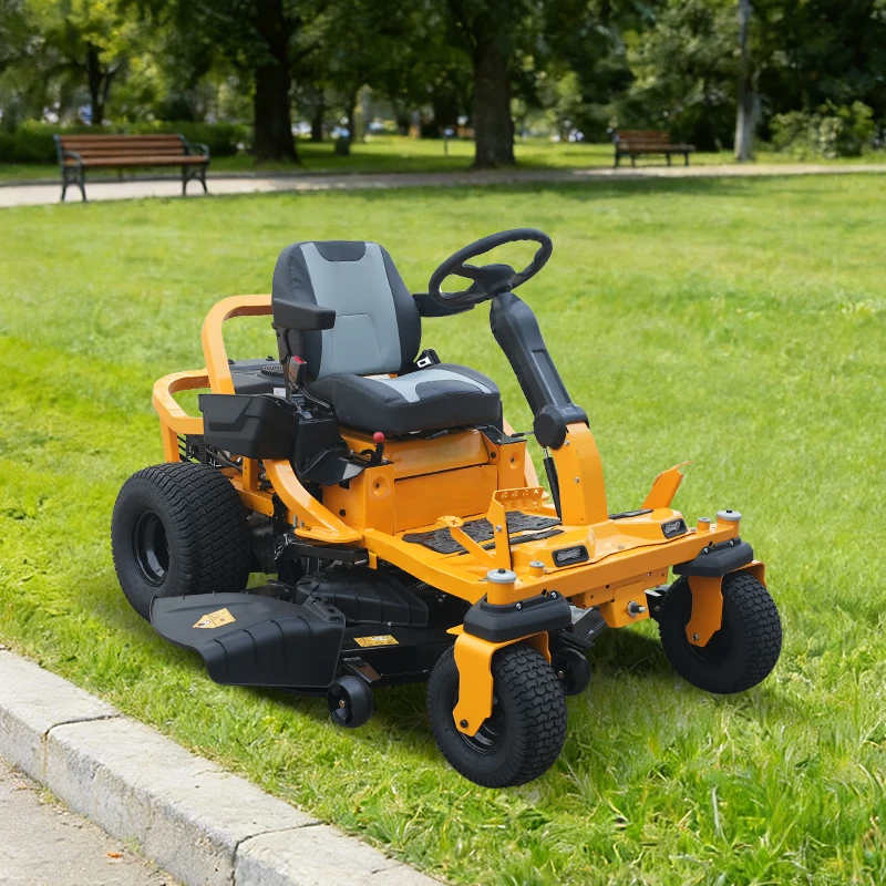 Low Fuel Consumption Fully Hydraulic custom electric lawn mower robot control electric lawn mower for slope