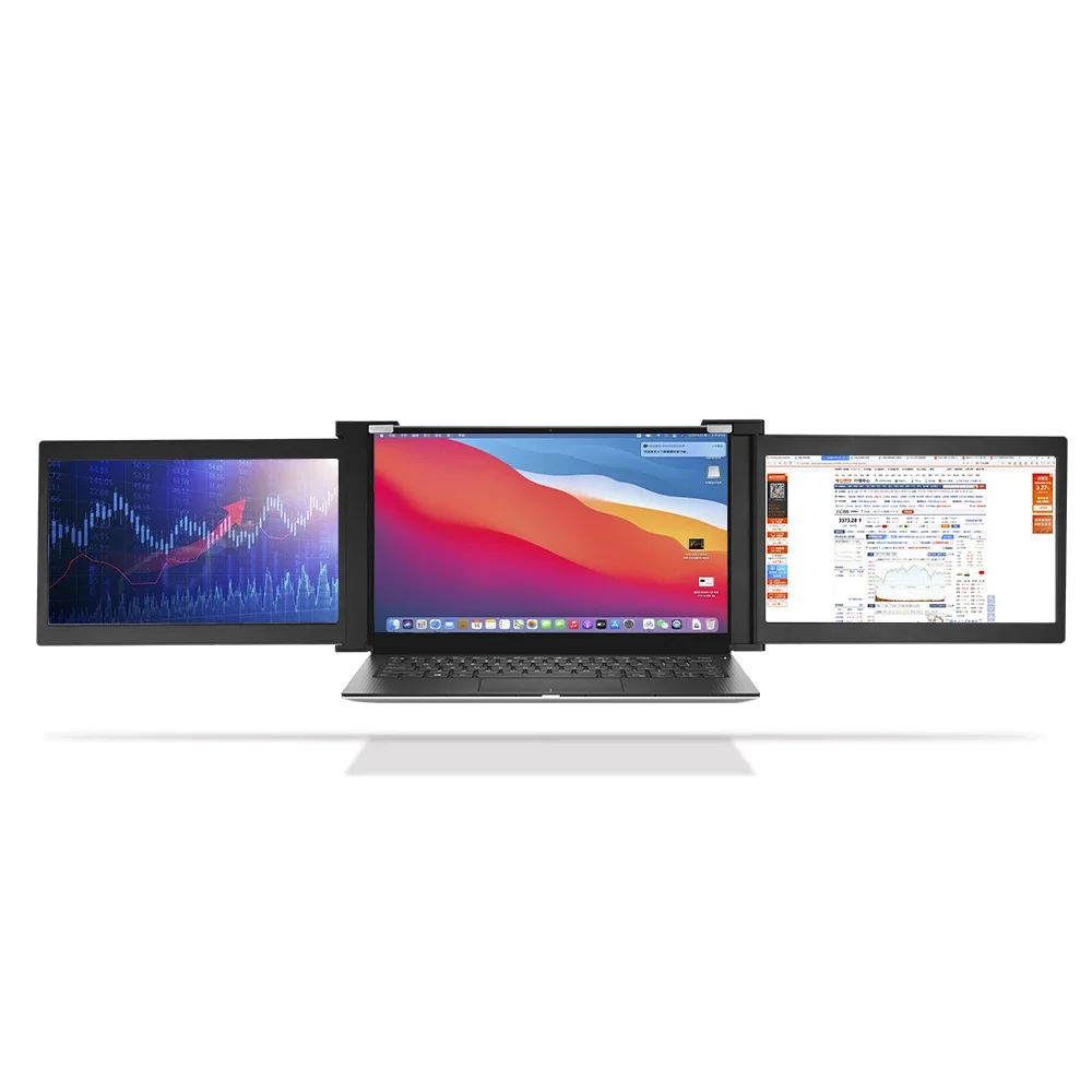 Monitor-port-til-FHD-IPS-1080P-pantalla-Triple-USB-C-deslizante-para ...