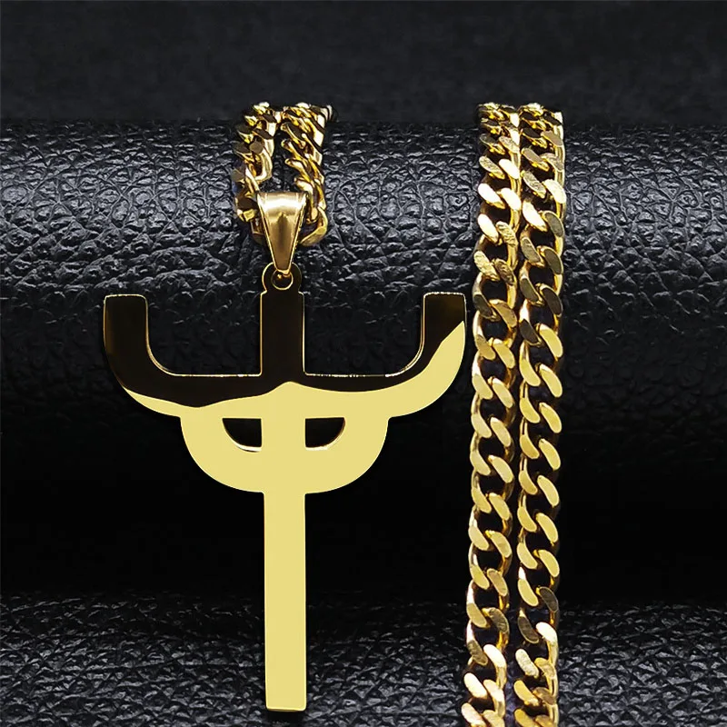 Gothic Halskette Judas Priester - Silberner Heiliger Anhänger Für Herren & Damen