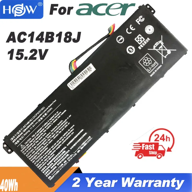 Bater-a-AC14B13J-AC14B18J-para-Acer-Aspire-ES1-111M-ES1-131-ES1-521-ES1 ...