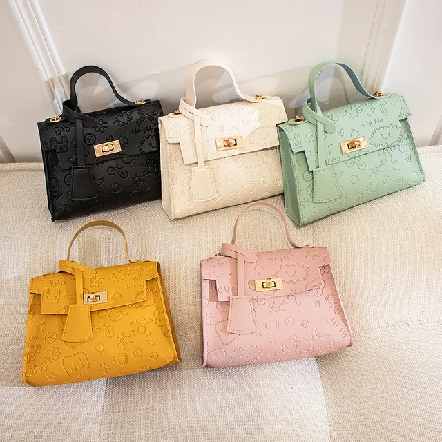 Autumn and Winter Bags Women Korean Style Shoulder Bag Trendy Mini Kelly Bag 5