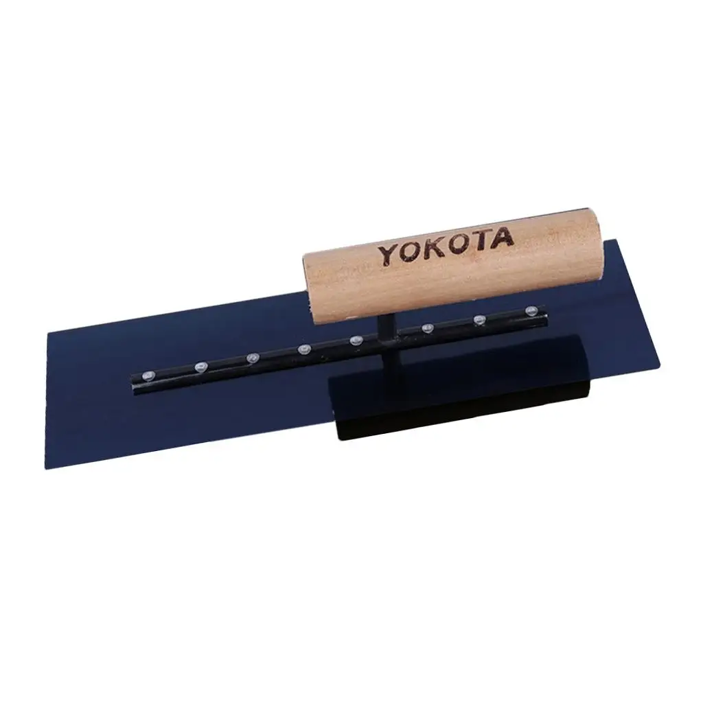 Carbon Steel Concrete Plastering Trowel Finishing Tools With Wood Handle