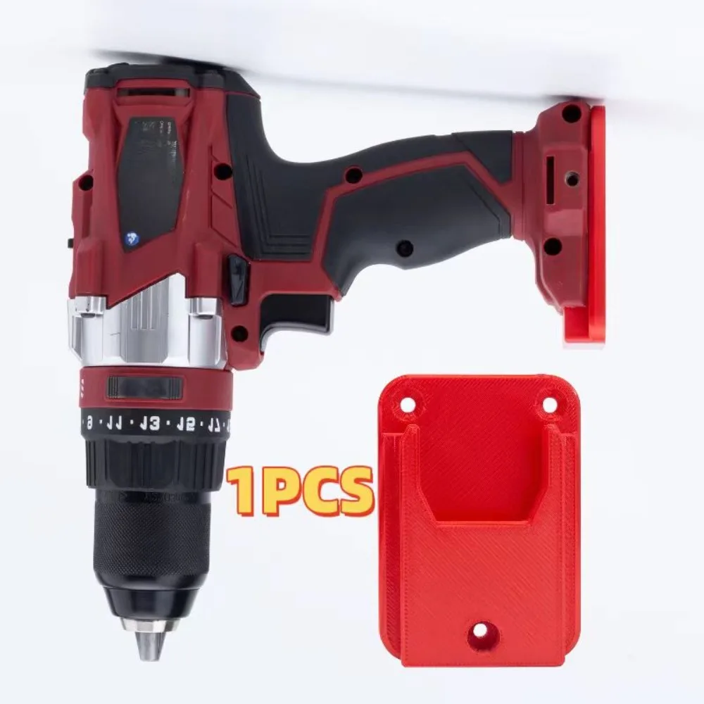 1X  For Ozito / Einhell  18V Tool Holder  Mount Bracket Storage Accessories upgraded z axis t8 screw top mount bracket for ender 3 cr10 v2 z rod bearing holder fixing block dropshipping