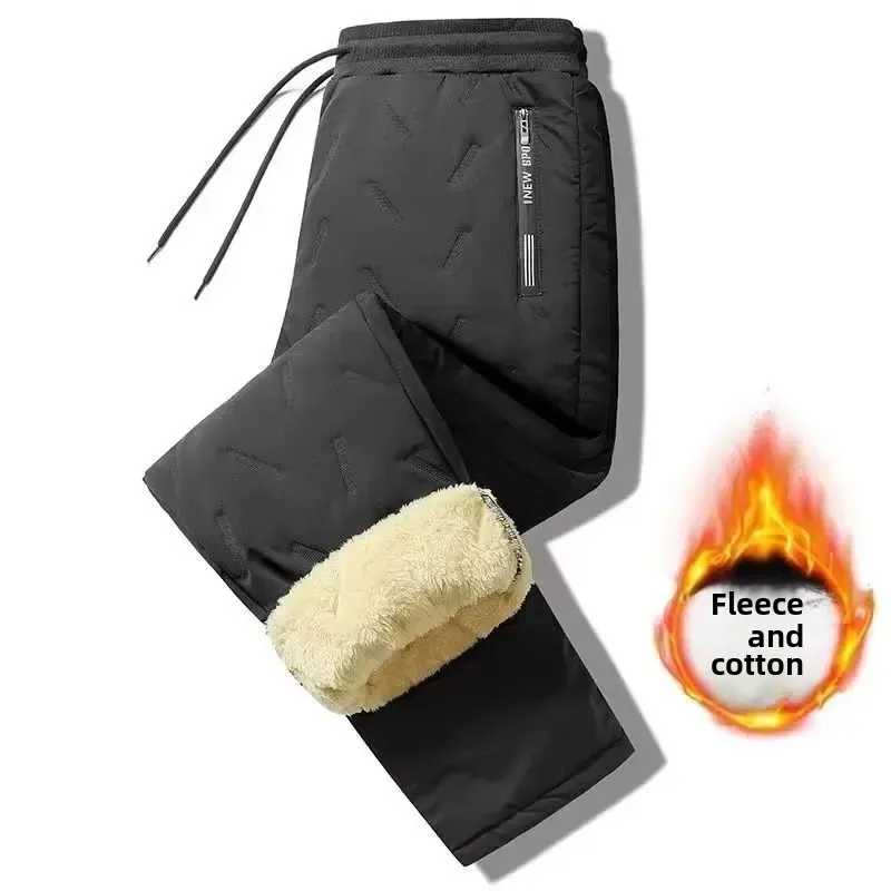 Straight black pants