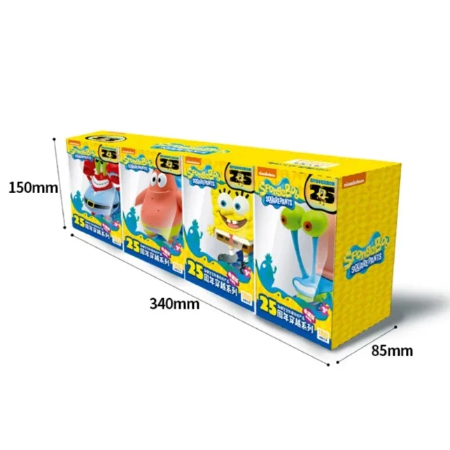 スポンジ・ボブ スクエアパンツ 25 周年記念シリーズ冷蔵庫マグネット