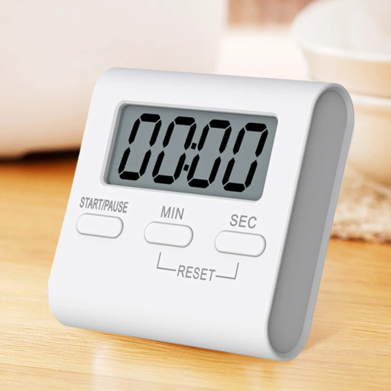Digital Kitchen Timer, Display Cooking Timer Count Up/Down Timer with  Digits Directly Input, Loud Alarm