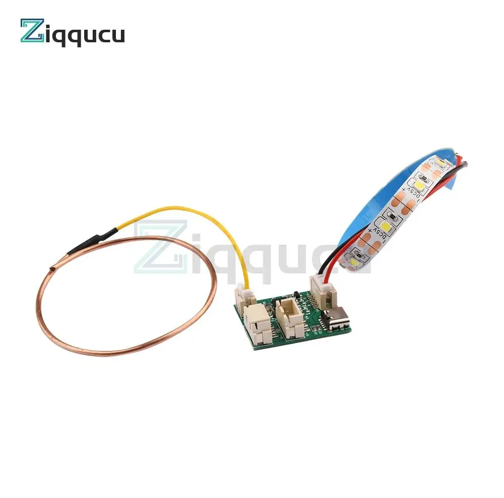 Modulo Sensore Tattile Con Led E Cavi Per La Realizzazione Di Led Touch Sensitive Smart Epoxy River Table Top