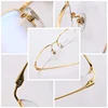 Eyeglasses Sunglasses Watch Repair Kit with Screws Tweezers Screwdriver Gold/Black Stainless Steel Screws 5