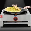 Commercial Professional Gas Industrial Crepe Pancake Making Machine Counter Top Crepe Makers 2