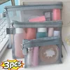 1/3pcs Mesh Clear Cosmetic Bags Small Large Black Makeup Bag Portable Travel Toiletry Organizer Case Lipstick Storage Pouch 3