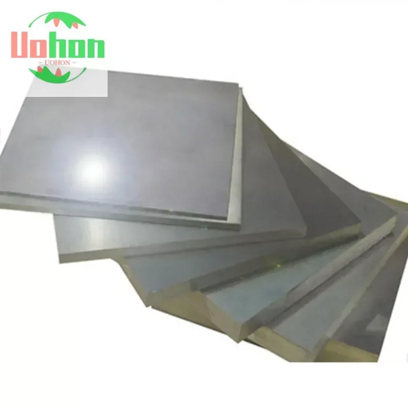 

Magnesium plate AZ31B high strength magnesium alloy sheet 0.5x100x100mm - 15x100x100mm Mg engraving plate for lab