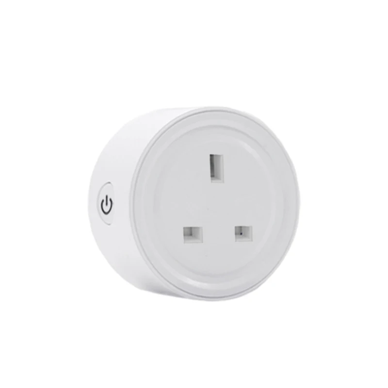 Smart plug White 10A 2200W WiFi compatible with Google Home, Alexa