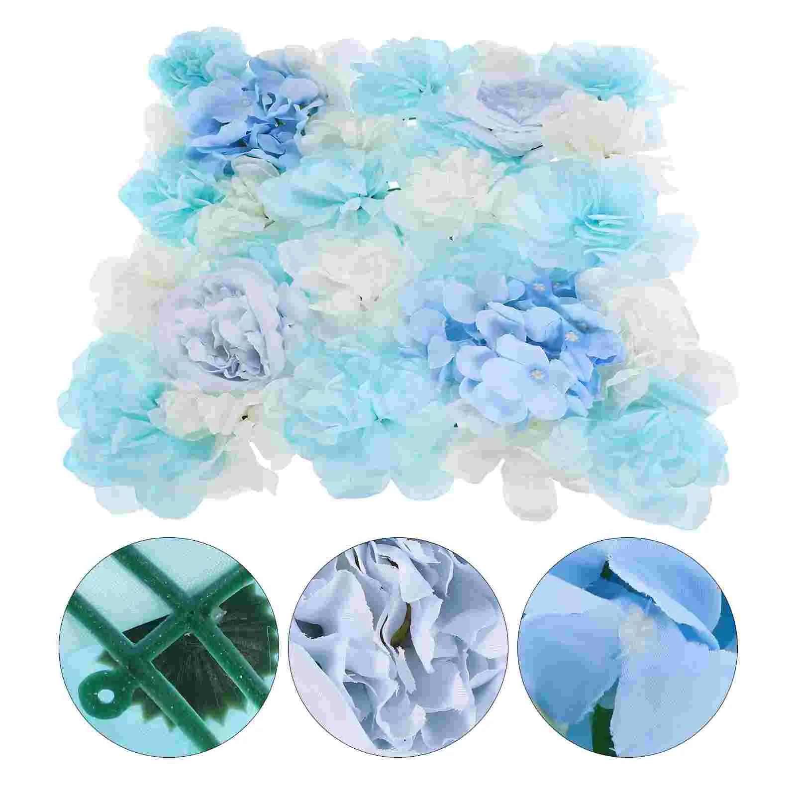 

Artificial Flowers Wall Panel Flower Backdrop Artificial Flower Wall Floral Panel Backdrop for Party