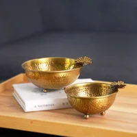 1pc Metal Butterfly Decorative Bowl Small Fruit Platter Key Storage Bowl Tea Table Foyer Decoration Kitchenware Jewelry Dish 2